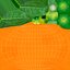 Arancio intero con collezione di foglie
