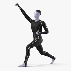 Mannequin in a Motion Capture Suit by OptiTrack 3D model