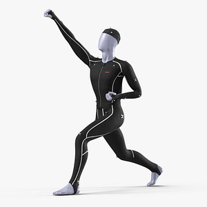 Mannequin in a Motion Capture Suit by OptiTrack