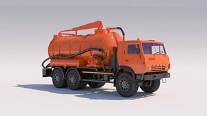 Channel washing on the chassis KAMAZ-5320
