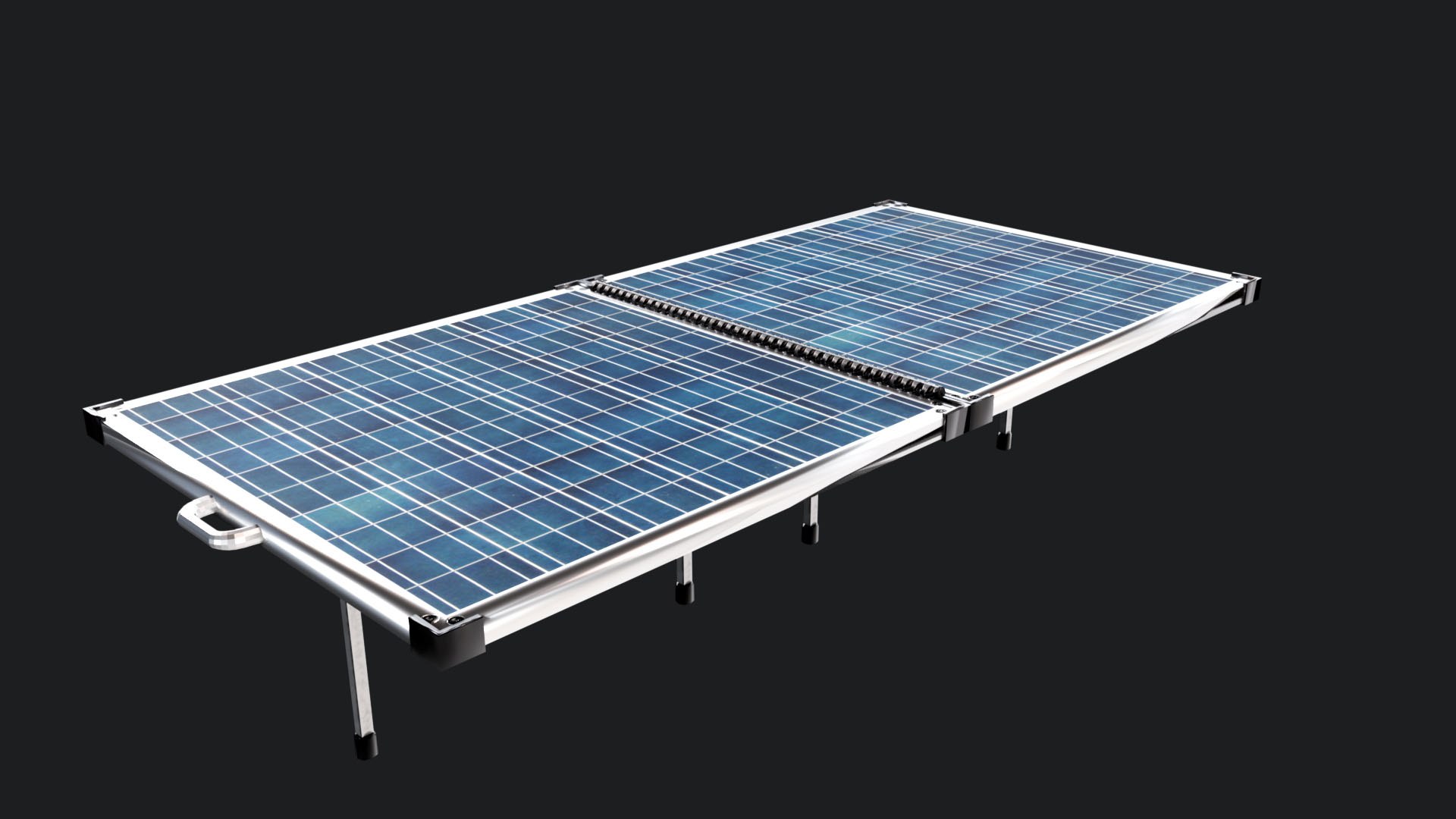 Foldable Solar Panel 3D Model - TurboSquid 2243397