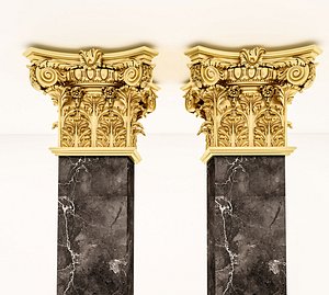 classical decoration ornamental model