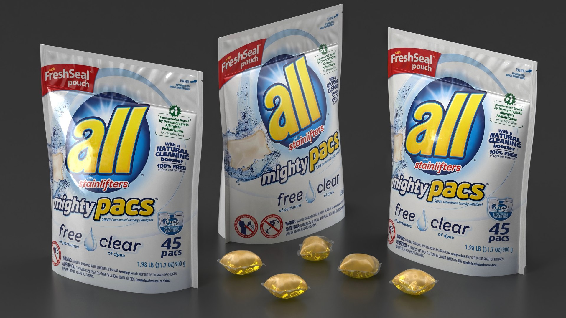 3d all laundry detergent pods turbosquid 2214175