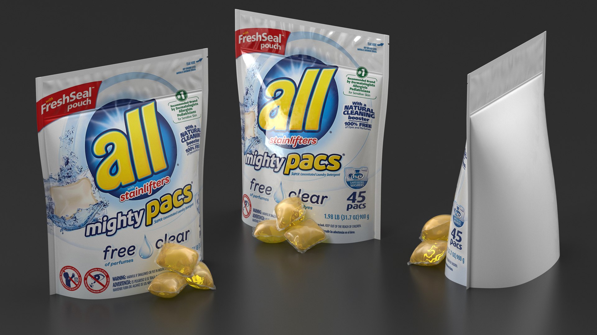 3d all laundry detergent pods turbosquid 2214175
