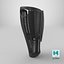 Prosthetic Fairing Shell for Lower Leg Black
