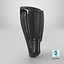 Prosthetic Fairing Shell for Lower Leg Black