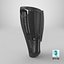 Prosthetic Fairing Shell for Lower Leg Black