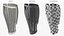 Prosthetic Fairing Shell for Lower Leg Black