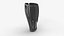 Prosthetic Fairing Shell for Lower Leg Black