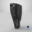 Prosthetic Fairing Shell for Lower Leg Black