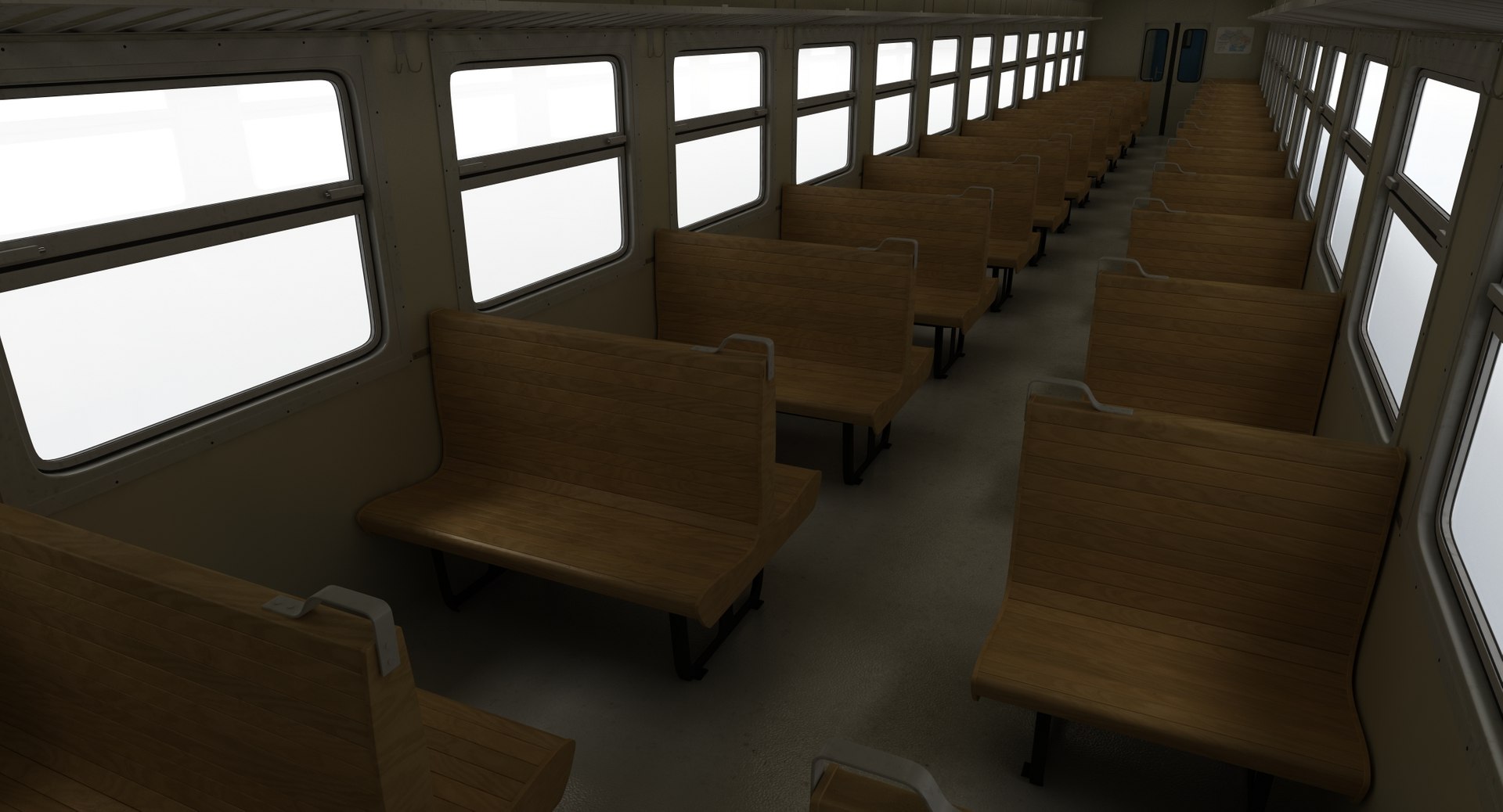 3d Model Dr1a Diesel Passenger Train