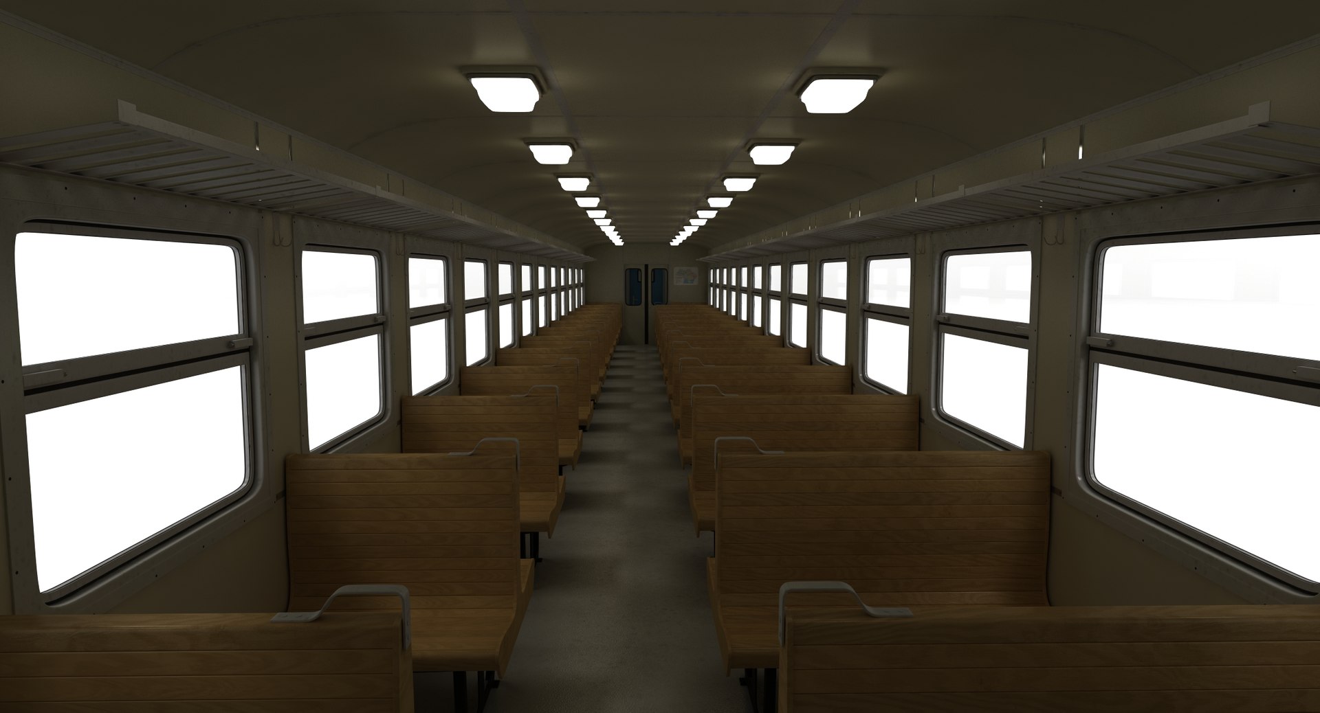 3d Model Dr1a Diesel Passenger Train