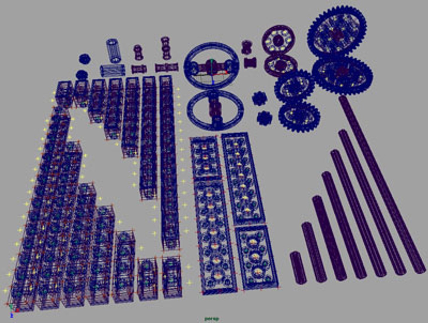 Technic Bricks 3d Ma