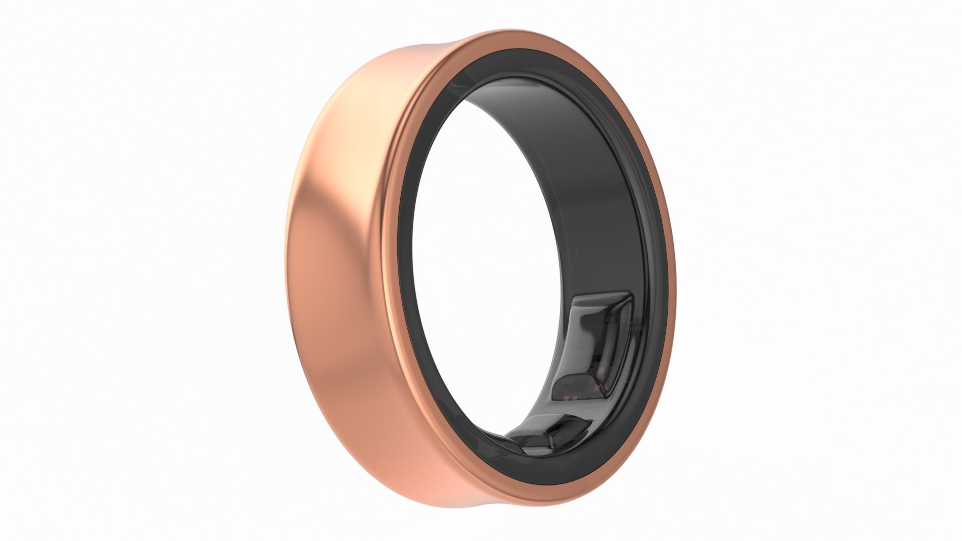 Smart Ring Bronze 3D model preview
