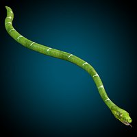 Snake Low poly