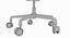 Eames Executive Chair Chromgestell Braunes Leder