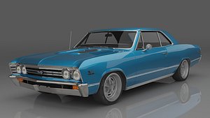 1967 Chevrolet Chevelle SS-396 3D model