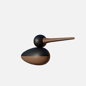 3D Wood duck