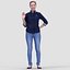 3D Human Model Vol. 3 zufällige stehende Personen (2)