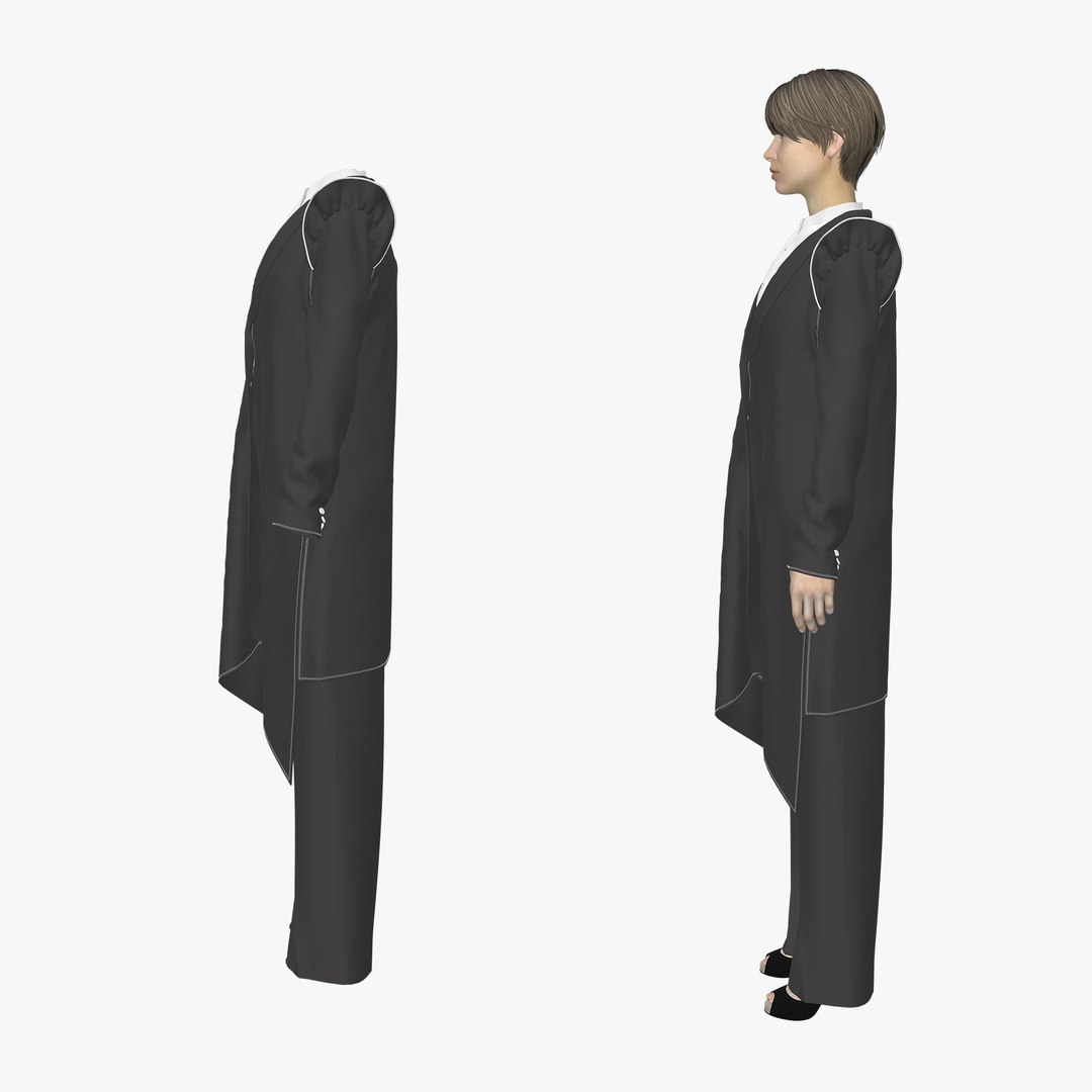 3D Uniform cloth Marvelous Designer or Clo3D ZPRJ - TurboSquid 2156658