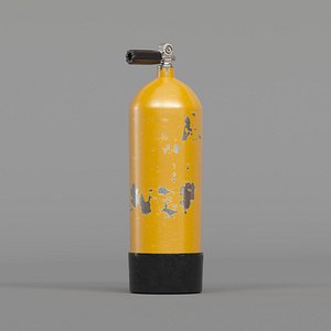 Scuba Diving Oxygen Tank