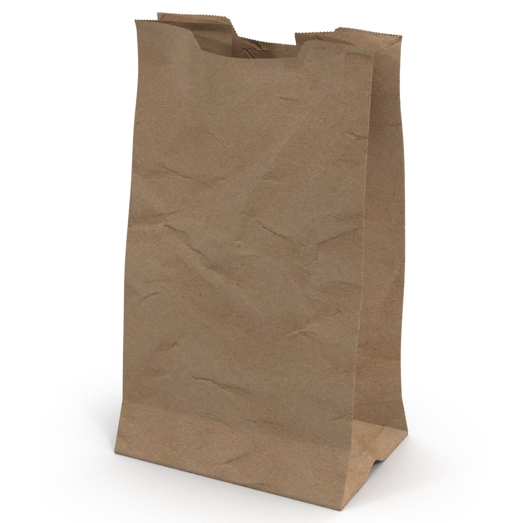 Paper Bag 3D model preview
