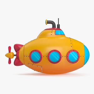 Cartoon Yellow Submarine