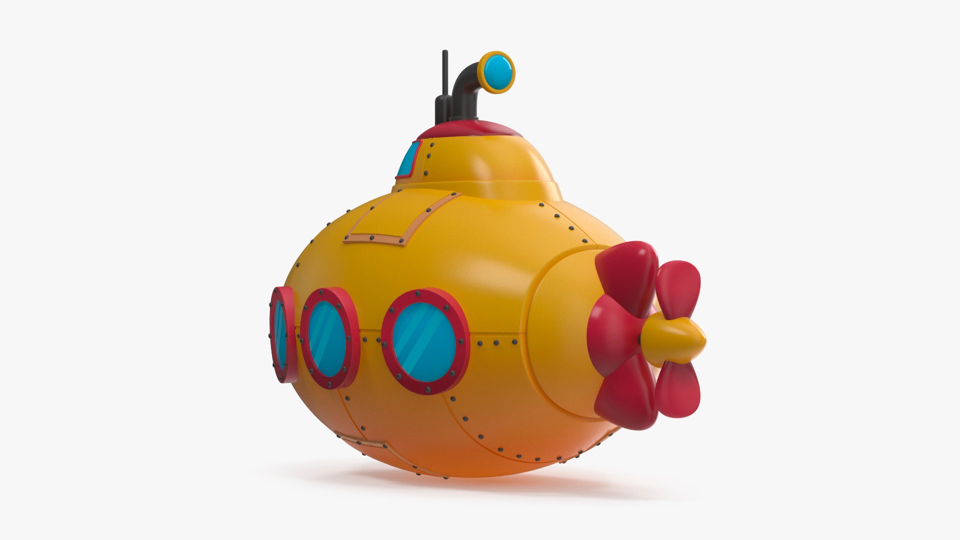 3D Cartoon Yellow Submarine https://p.turbosquid.com/ts-thumb/VP/wFqlIh/jo/cartoonyellowsubmarinevray3dmodel012/jpg/1710684751/1920x1080/fit_q87/4fd8401499c29166773fe8acb8b6a7009a782241/cartoonyellowsubmarinevray3dmodel012.jpg