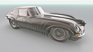 JAGUAR E TYPE XENOMORPHED