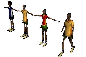 cartoon avatars 3d max