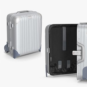 Rimowa Aluminum Cabin Suitcase Silver