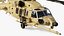 Sikorsky HH60 Pave Hawk Helicopter Rigged no Deserto
