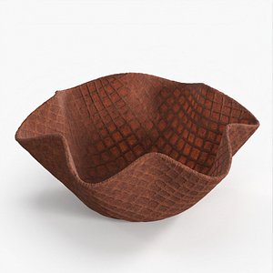 Waffle Basket Brown
