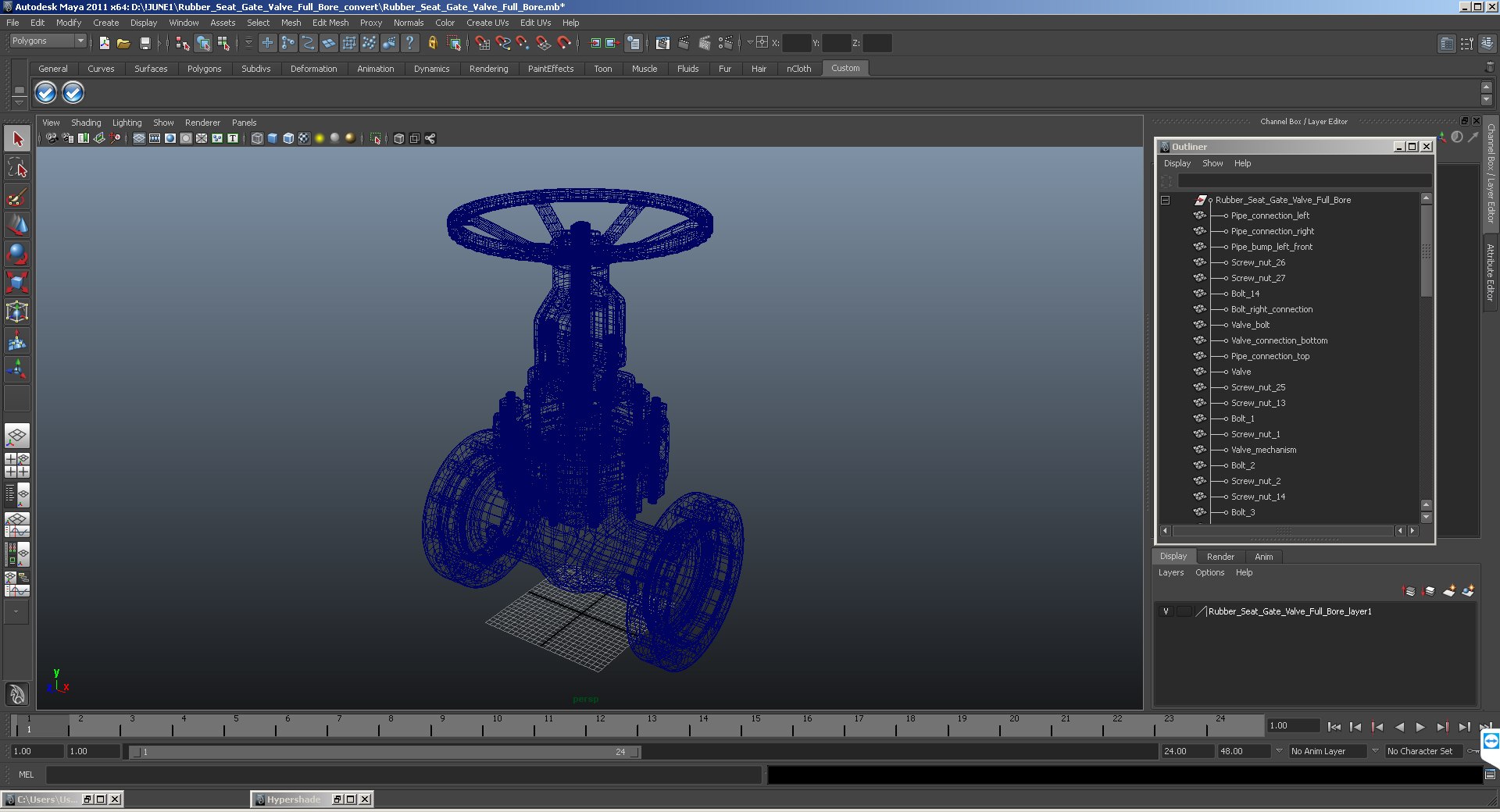 3D model stem resilient wedge gate valve https://p.turbosquid.com/ts-thumb/VQ/3DOHOx/GVdUDgcw/stemresilientwedgegatevalve3dmodel013/jpg/1529058313/1920x1080/fit_q87/d5e38e9700880d9f413215b171ed5b52cee29207/stemresilientwedgegatevalve3dmodel013.jpg