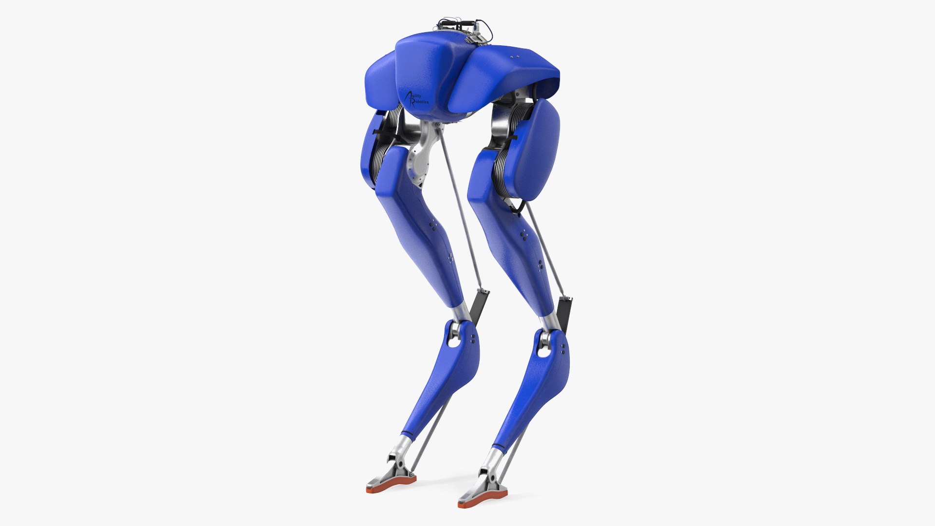 Two-legged Cassie Robot Blue 3D TurboSquid 2197298