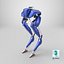 Two-legged Cassie Robot Blue