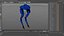 Two-legged Cassie Robot Blue