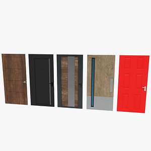 5 Interior doors PBR