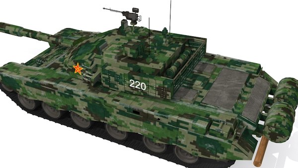 3D ZTZ type 99 tank model - TurboSquid 1759020