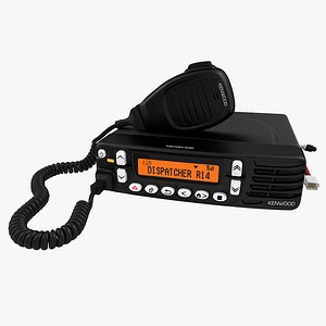 mobile radio kenwood nx-800 3d c4d
