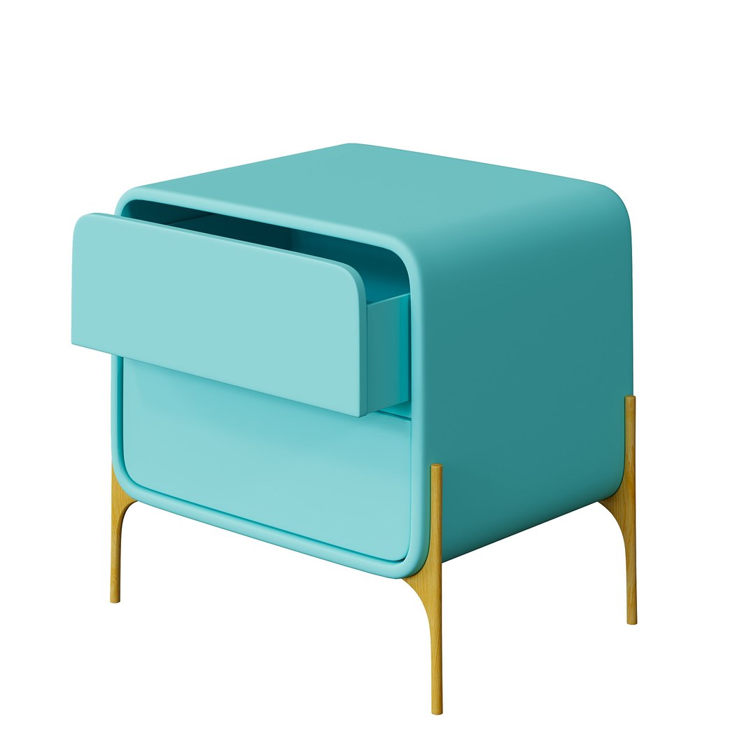 Bedside Table 3D Model - TurboSquid 2072044
