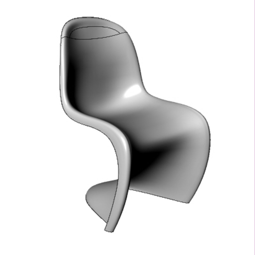 Chair Verner Panton 3d Model