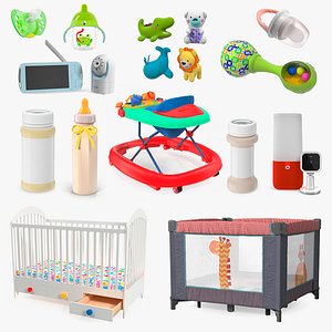 3D Childcare Products Collection 8
