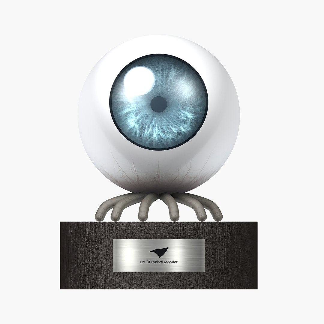 Eyeball Monster 3D model https://p.turbosquid.com/ts-thumb/VQ/IbXLSq/z9/eyeballmonsterview07/jpg/1677609545/1920x1080/fit_q87/867197bf3cad297238c6271f74f9d7c337e676d8/eyeballmonsterview07.jpg