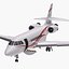 Dassault Falcon 2000LXS. Animated.