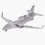 Dassault Falcon 2000LXS. Animated.