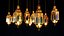 Linterna islámica de Ramadán de iluminación