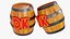 Donkey Kong  Wood  Barrel Collection