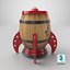 Donkey Kong  Wood  Barrel Collection