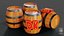 Donkey Kong  Wood  Barrel Collection